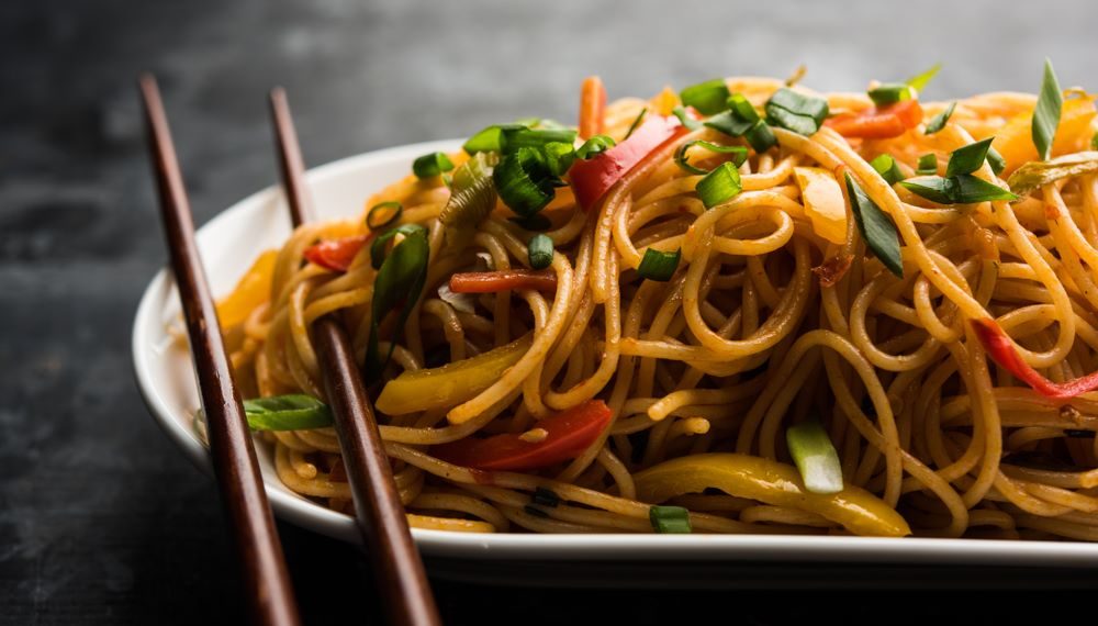 Veg Hakka Noodles