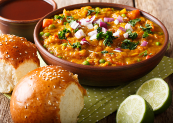 Mumbai Street Style Pav Bhaji