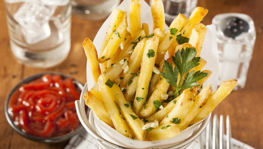 Potato French Fries with Cilantro