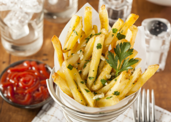 Potato French Fries with Cilantro