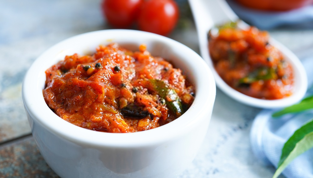 Sweet & Spicy Tomato Chutney