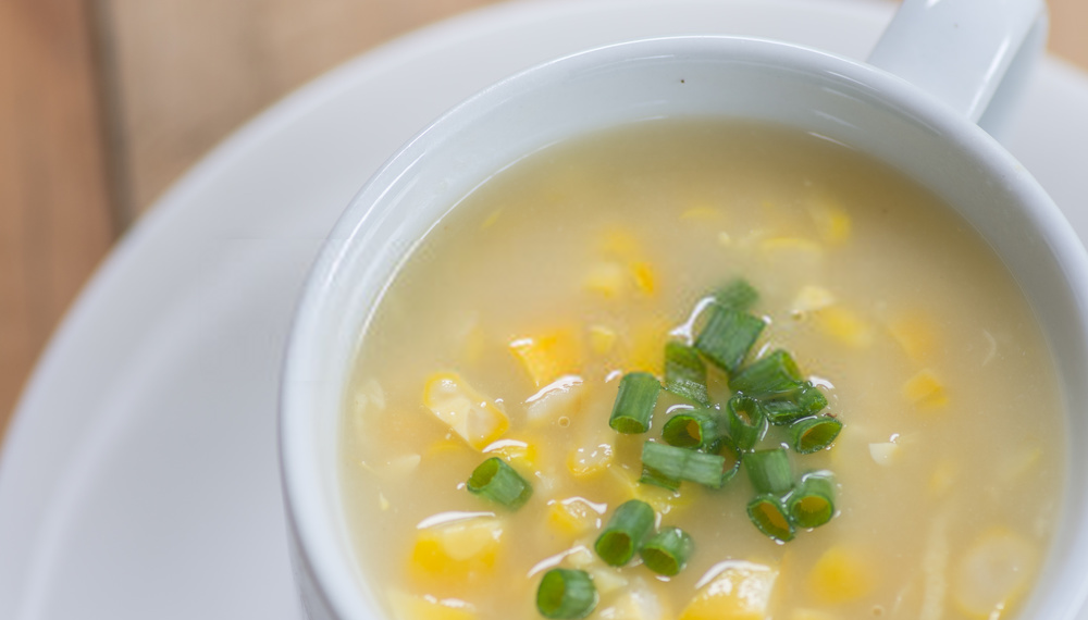 Sweet Corn Vegetable Soup