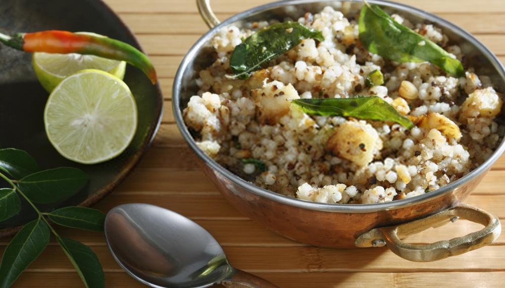 Easy non-sticky Sabudana Khichdi