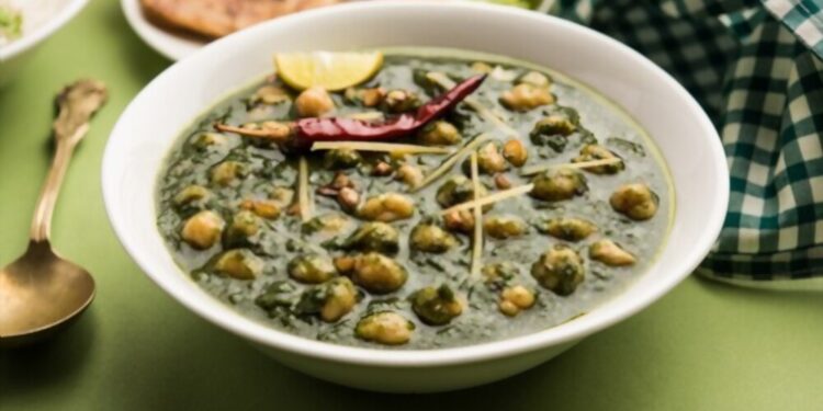 Chole Palak Recipe