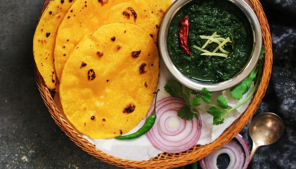 Punjabi Makki Di Roti