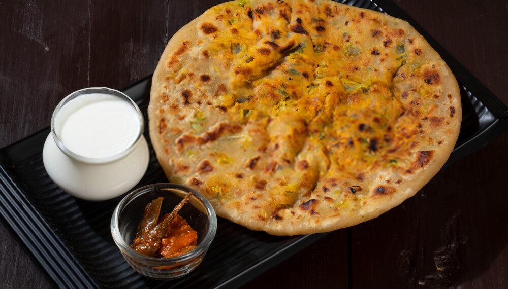Paneer Stuffed Paratha