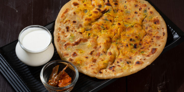 Paneer Stuffed Paratha