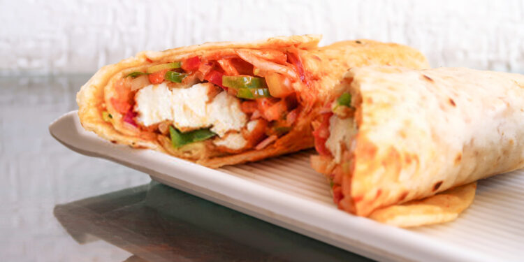 Paneer Tortilla Wraps