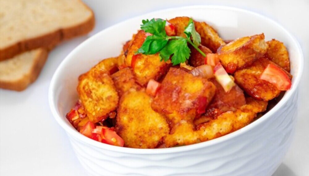 Crispy Chilli Bread Recipe