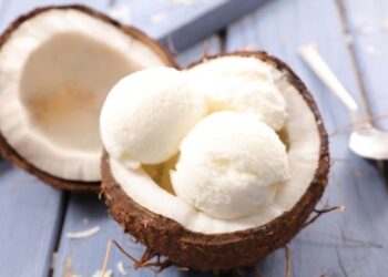 Natural Coconut ice cream recipe