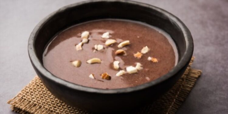Sweet Ragi Malt Recipe