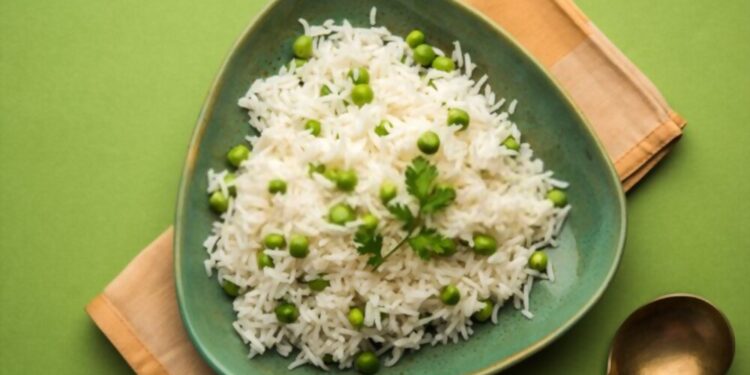 Green Peas Pulao (Rice)