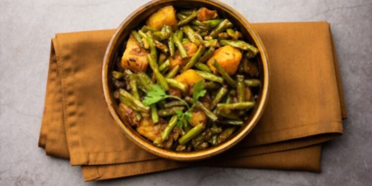 Easy French Beans Sabzi