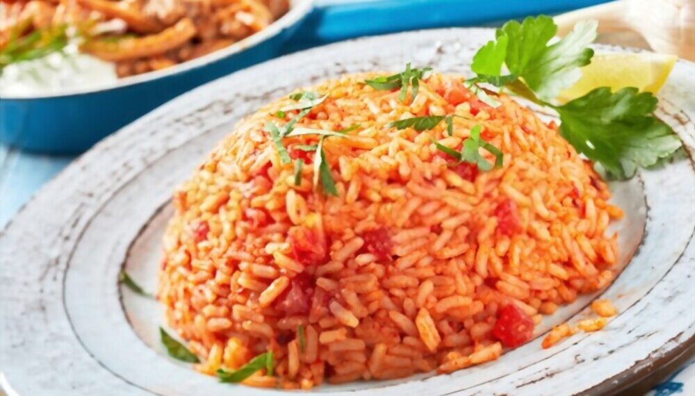 Easy One Pot Tomato Rice Recipe