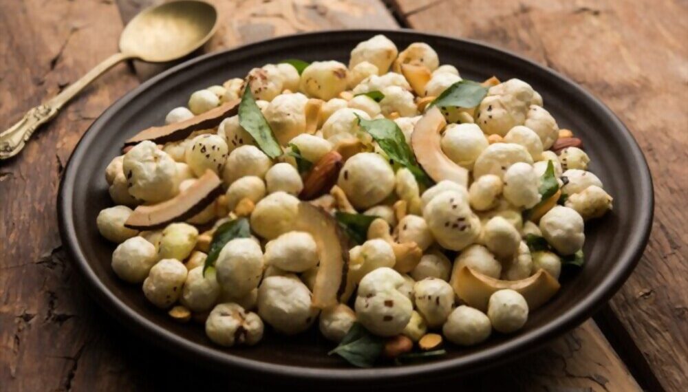 Phool Makhana Namkeen with Dry Fruits