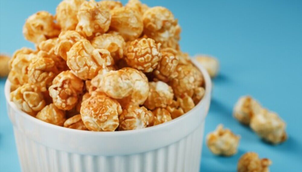 Easy Caramel Popcorn