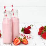 Summer Refreshing Strawberry Milk