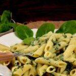 Creamy Spinach Penne Pasta