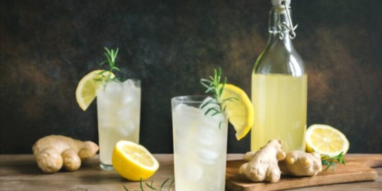 Fresh Ginger Lemonade