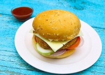 Veg Cheese Burger Recipe