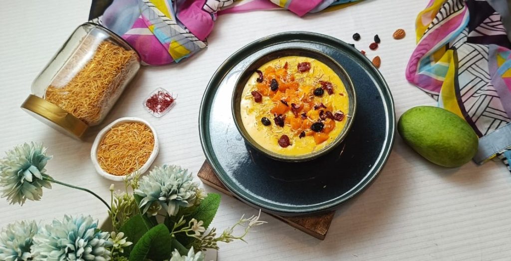 Mango Vermicelli Kheer