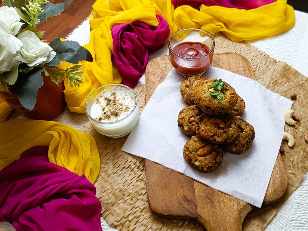 Crispy Fasting Sabudana/Sago Vada