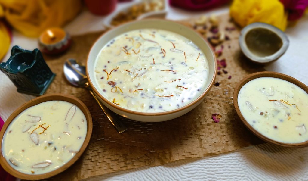 Warm and flavorful: A Bowl of Sabudana Kheer