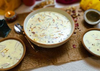 Warm and flavorful: A Bowl of Sabudana Kheer