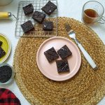 Fudgy and Moist Sweet Potato Brownies