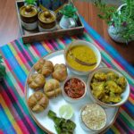 Rajasthani Dal Baati Churma Thali