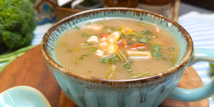 Wholesome Winter Soup with Ragi & Veggies