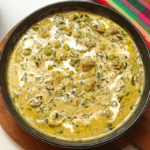 Creamy restaurant-style Methi Malai Matar Mushroom