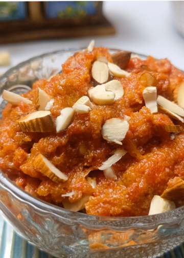 Winter special Gajar Halwa without refined sugar