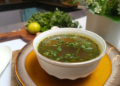 Simple Refreshing and flavorful garlic Lemon Coriander Soup for winter comfort.