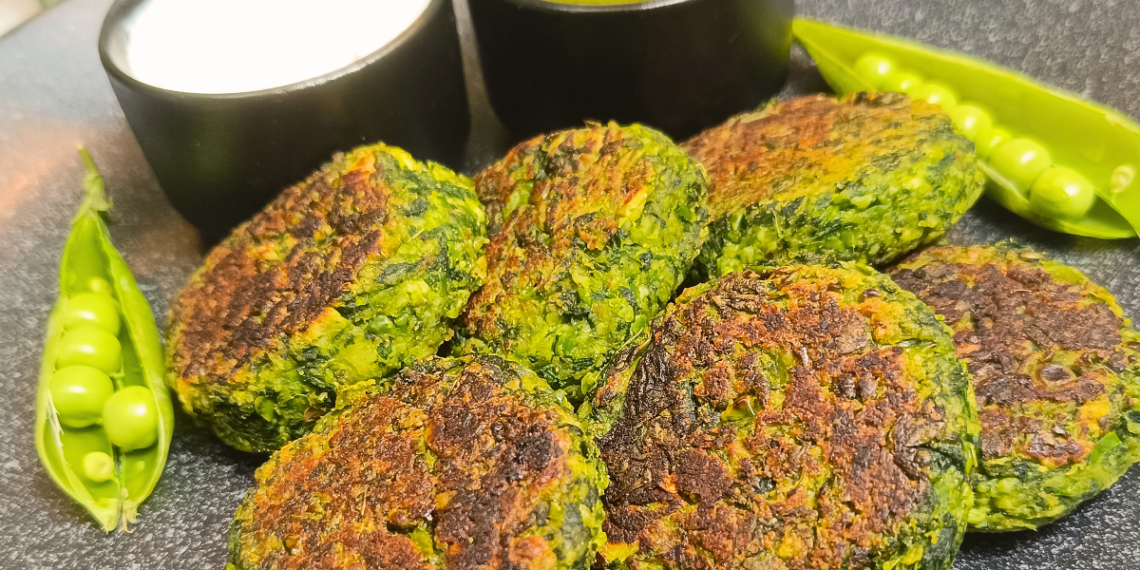 Healthy, Gluten-Free and not deep-fried Hara Bhara Kebab