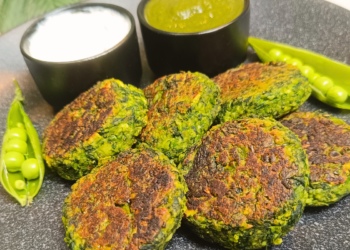 Healthy, Gluten-Free and not deep-fried Hara Bhara Kebab