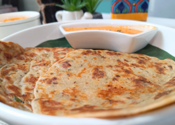 Healthy Jowar Cheela with South Indian Kara Chutney